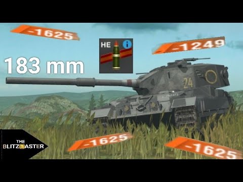 The HESH Criminal • FV215b 183 • World of Tanks Blitz