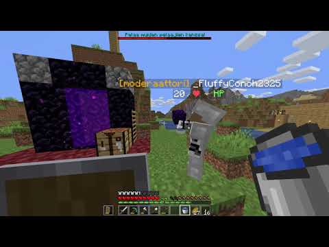 Melkein kuolin kun tein mlg:n [editoimaton] - Mukana: PatenenK2 - minecraft suomi - #16