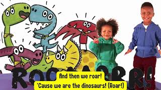 Get ready for a roaring good time with "We Are the Dinosaurs" - Sing-Along with English Lyrics!