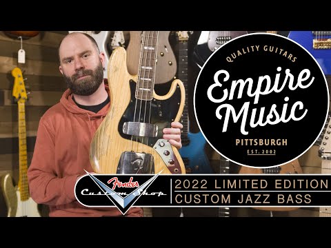 Fender Custom Shop Limited Edition Heavy Relic Jazz Bass - Aged Natural image 12