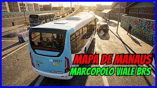🔴Gameplay Mapa Tropical City Beta Manaus | Linha 064 | Proton Bus Simulator | PBSU