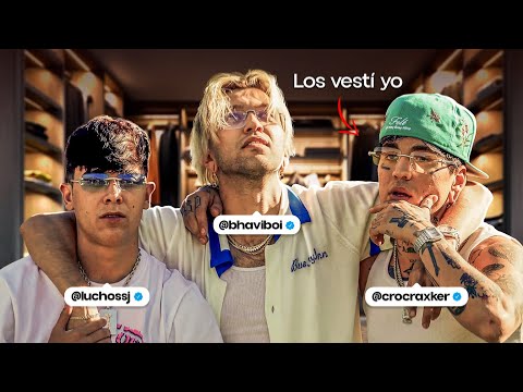 Me llamaron para vestir a LUCHO SSJ, CRO y BHAVI… *pasa esto*😳