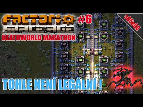 Jak vyrábět nesmyslně hodně zelených obvodů?? | S05E06 | Factorio: Space Age - Maraton světa smrti