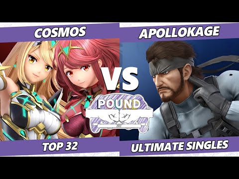 Pound 2022 Top 32 - Cosmos (Pyra Mythra) Vs. ApolloKage (Snake) SSBU Smash Ultimate Tournament