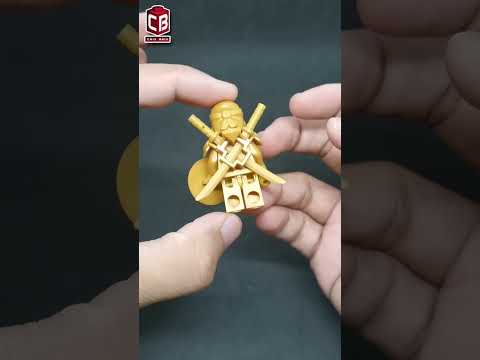 Ninjago Zane Gold Minifigure Lego Compatible #shorts #crixbrix