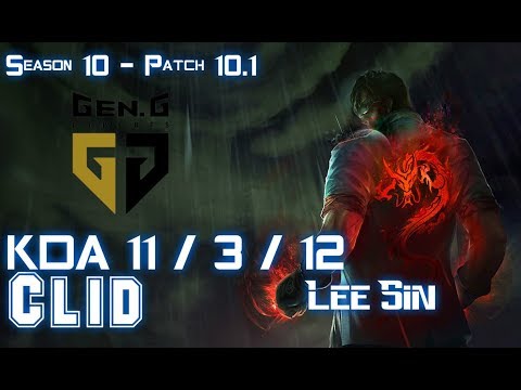 Gen Clid LEE SIN vs NUNU Jungle - Patch 10.1 KR Ranked