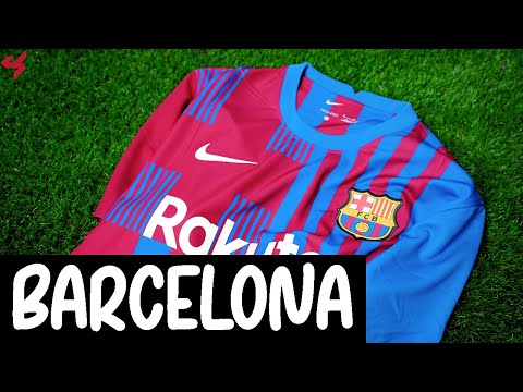 Nike FC Barcelona 2021/22 Home Jersey Unboxing + Review