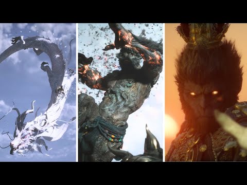 Most Epic Fight Cutscenes - Black Myth Wukong