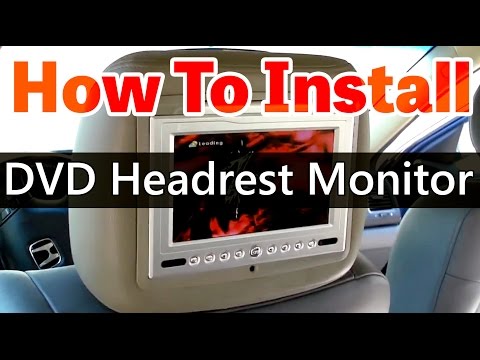 , title : 'DVD Headrest monitor installation video HD - www.qualitymobilevideo.com'