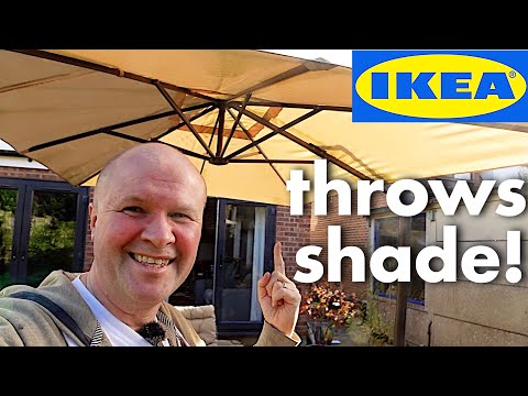 3 years on! IKEA PARASOL REVIEW: is SEGLARO good in the Sun AND Rain?! ⛱🌞🌧