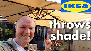 3 years on! IKEA PARASOL REVIEW: is SEGLARO good in the Sun AND Rain?! ⛱🌞🌧
