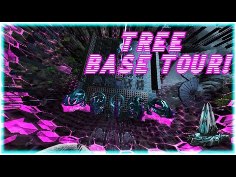 EXT Tree Base tour! | Ark Small Tribes PvP