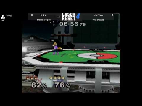 Laser Reset 4 - Melee Singles (Pro) - Stride vs. HaoTwo