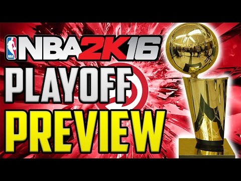 NBA 2K16 Atlanta Hawks MyGM Gameplay Ep 16 - Playoff Preview (Season 1) PS4