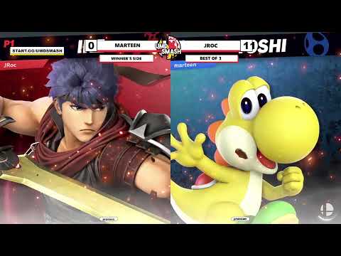 UMD Smash Fest 9/2 Winners Bracket - Marteen (Yoshi) Vs JRoc (Ike)