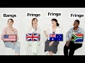 US Vs UK Vs Australia Vs South Africa ENGLISH Differences