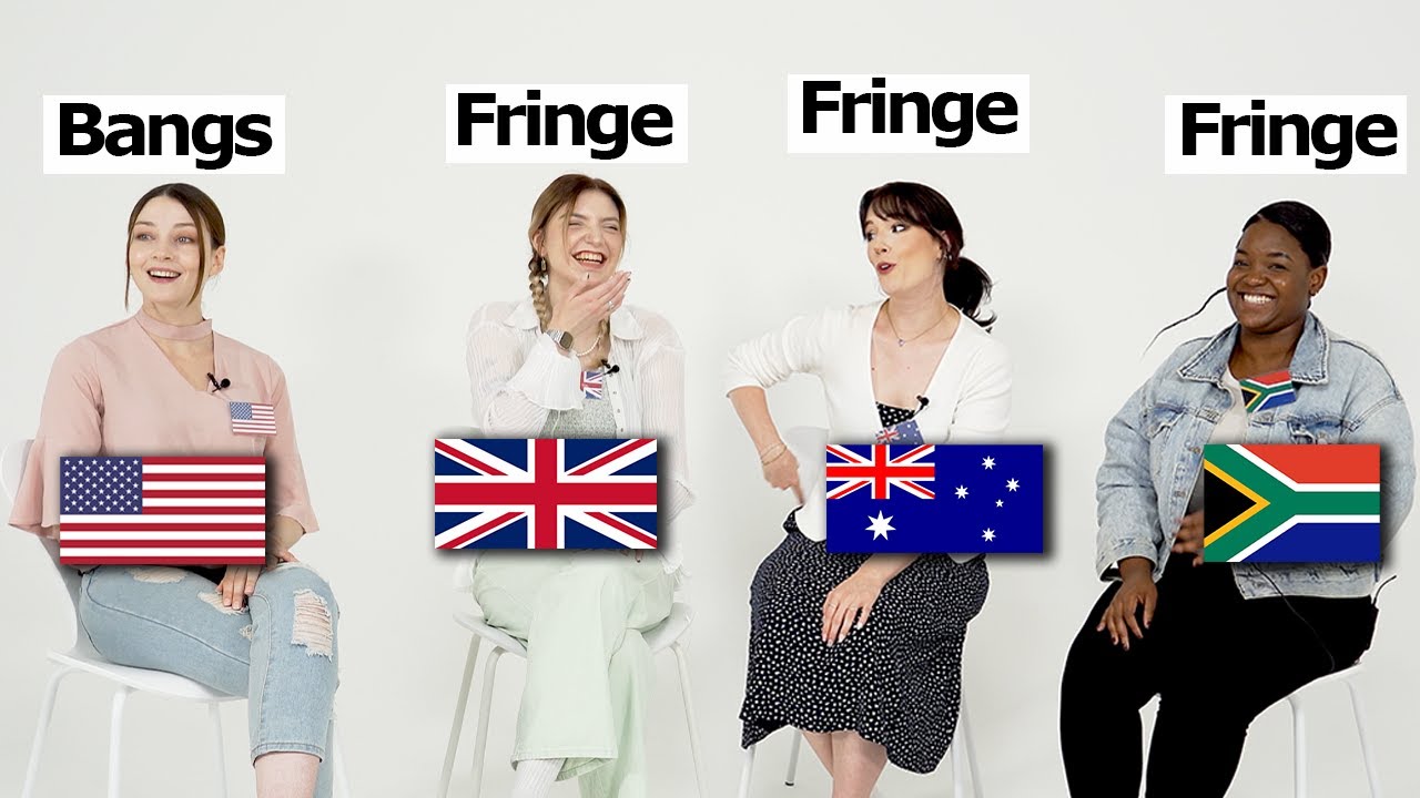 US vs UK vs Australia vs South Africa ENGLISH Differences!!!
