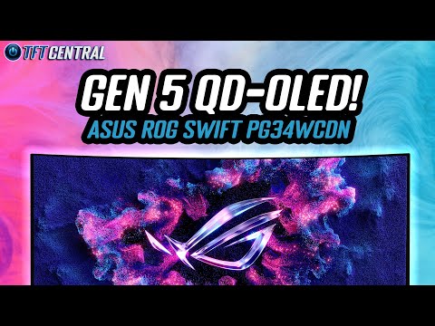 5th Gen QD-OLED is here, and it's a game changer! - Asus ROG Swift PG34WCDN review