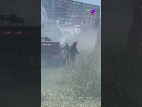 INCENDIO EN EL PREDIO DEL FERROCARRIL EN PARANÁ 🚒🔥