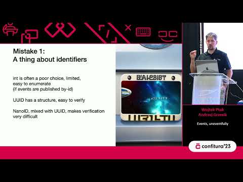 2023 - Wojtek Ptak & Andrzej Grzesik - Avoiding mistakes with events