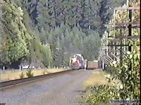Classic Railroad Series 274 - SP 7325 West at Hampton, OR August 26, 1989