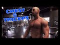 CHEST and TRICEPS early morning workout!