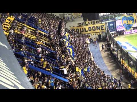 "Boca Olimpo Fin14 / Yo quiero un trapo que tenga estos colores" Barra: La 12 • Club: Boca Juniors