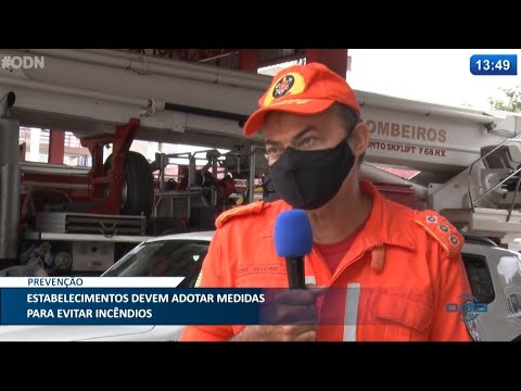 Estabelecimentos devem adotar medidas para evitar incêndios 05 05 2021