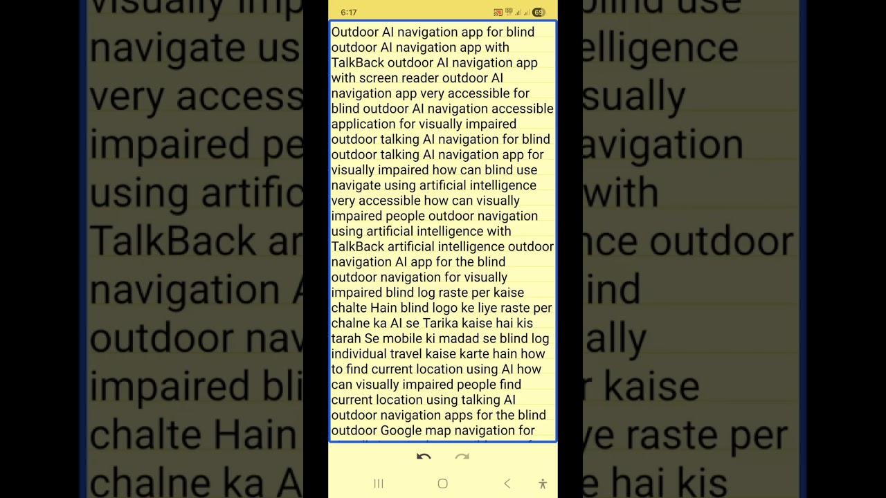tiera talking AI outdoor navigation app for the blind navigate confidently with talking assistant 
