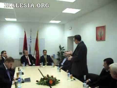 Kryeministri i Shqipërisë Sali Berisha në vizitë në KU Tuz - Malësi (25 Janar 2012)