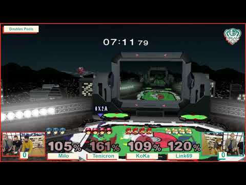 HFLAN Melee Edition 2020+1 - Milo & Link69 vs. Tenicron & KoKa - Doubles Pools
