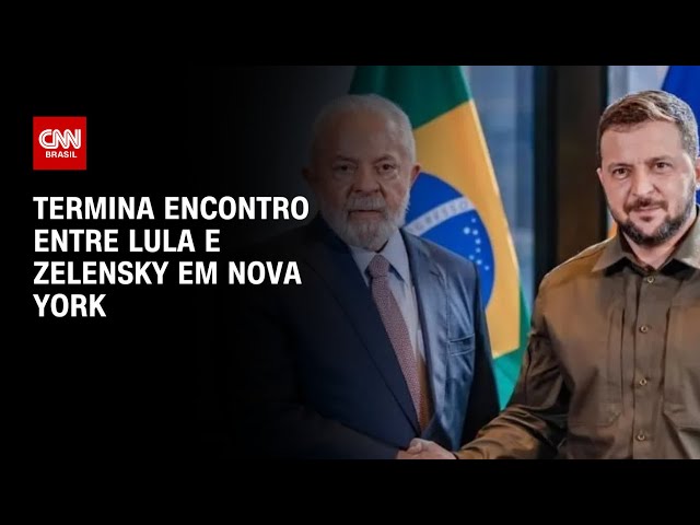 Termina encontro entre Lula e Zelensky em Nova York | CNN ARENA