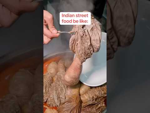 Indian street food be like