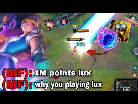 LUX GamePlay #264 - Toxic Miss Fortune  / LUX VS Miss Fortune - League Of Legends