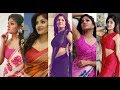 Super Hot Indian Saree Models In Braless Saree Indian Women Model Traditional Saree