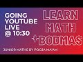 JUNIOR MATHS LIVE BY POOJA MA AM