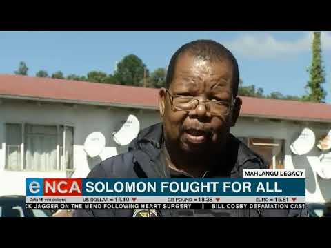 Remembering freedom fighter Solomon Mahlangu