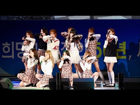 [스타ting] 우주소녀 ‘비밀이야’ 예산고 개교 50주년 기념 음악회