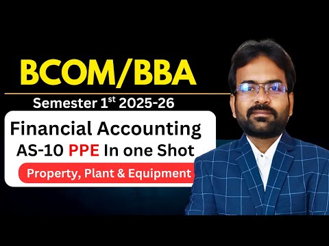 Financial Accounting Syllabus 2025 26 BCom 1st Year Semester 1st CWG for BCOM