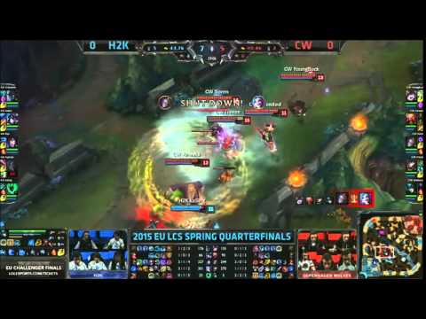 H2K Kasing Thresh VS CW Soren Orianna Game 1 HIghlights   2015 EU LCS Spring Quarterfinal   YouTube