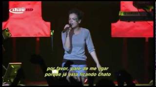 Lily Allen Live in Sao Paulo - Never Gonna Happen (HD)