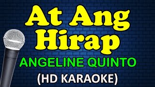 Download lagu AT ANG HIRAP - Angeline Quinto (HD Karaoke) mp3
