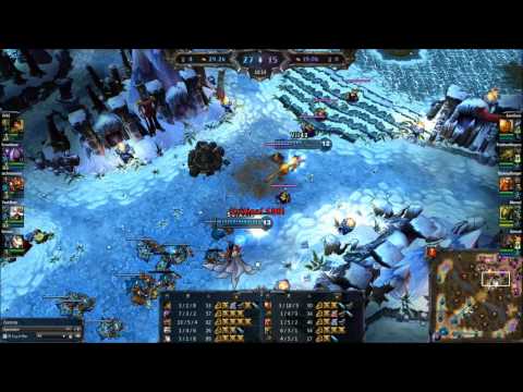 League of Legends Spectating Summoner's Rift 5v4 ARAZ No Commentary Game #1