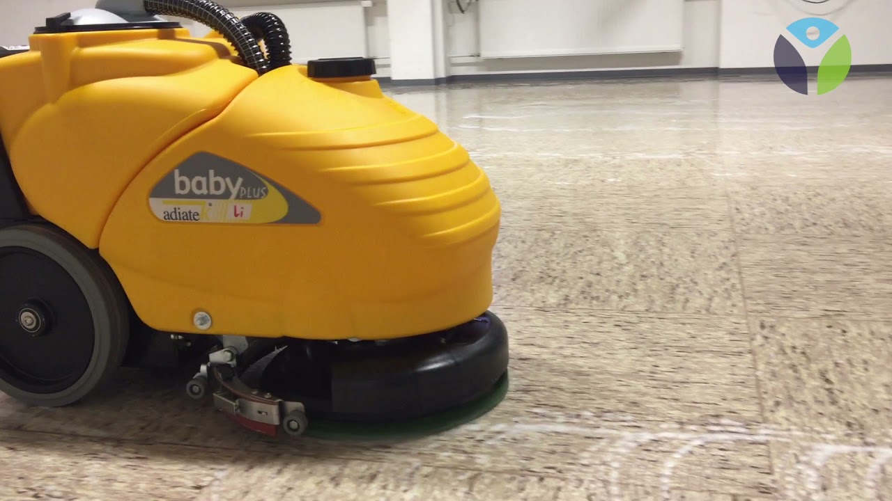 Baby gulvvasker demo med BioSid