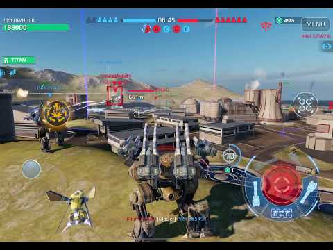 Hornet Behemoth [OLD TEST SERVER GAMEPLAY] War Robots [WR]