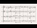 Xerxes Largo - Ombra mai fu - Brass Quartet
