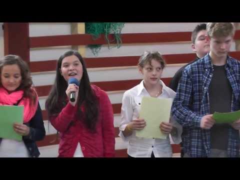 Spevácky zbor ZŠ Nitrianske Rudno 2013 - Spí Madona s dieťaťom