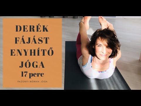 Derékfájás enyhítése a csípő körüli izmok ellazítása kezdő jóga 1.