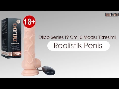 Dildo Series 19 Cm 10 Modlu Titreşimli Realistik Penis