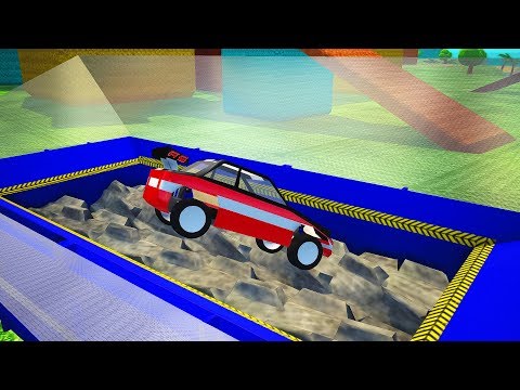 RC Car Shredding at Speed Crashes - BeamNG.drive